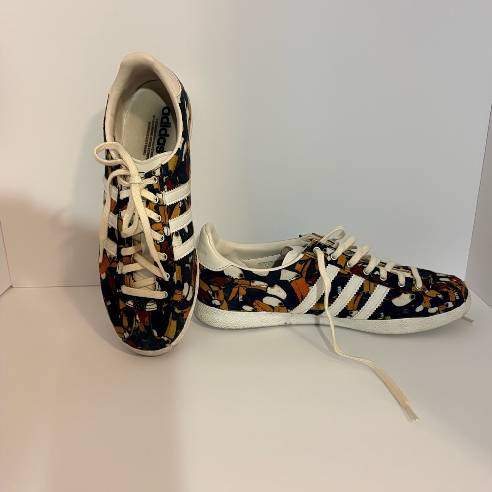 FARM Rio~ Adidas Women's Multicolor Toucan/Floral Sneakers (size-8)